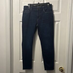 Liz Claiborne Women's Dark Blue Straight Leg Jeans
